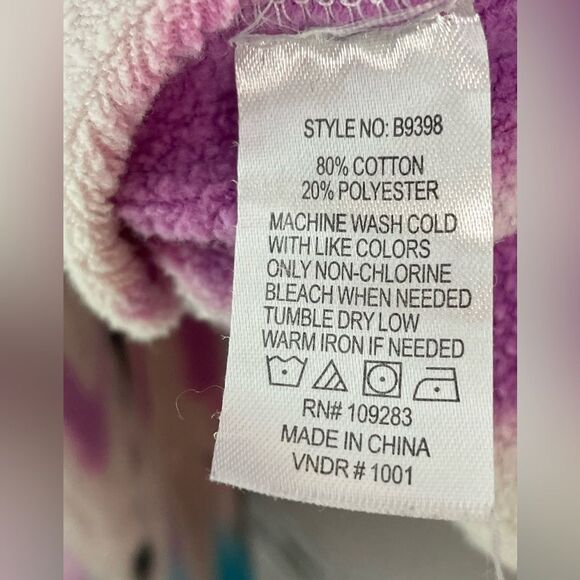 Vintage Havana Tie-Dye Sweatshirt Balloons Sleeves M - Picture 5 of 5